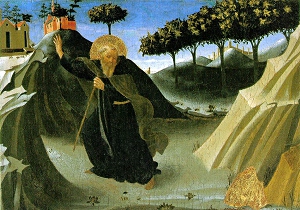 Фра Беато Анджелико «Искушение святого Антония» (1436)