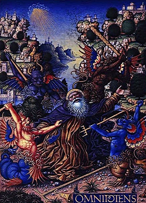 Джованни Пьетро де Бираго «Святой Антоний борется с демонами» (ок. 1490)