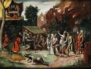Неизвестный автор «Искушение святого Антония» (15 или 16 век)