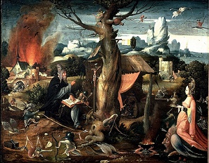 Велленс Де Кок «Искушение святого Антония» (1526)