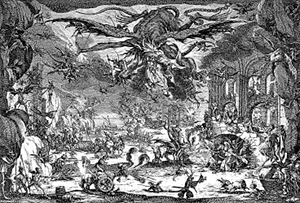 Жак Калло «Искушение святого Антония» (1635)