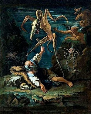 Сальватор Роза «Искушение святого Антония» (1645)