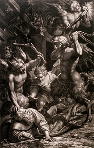 Абрахам Блутелинг «Искушение святого Антония» (17 век)