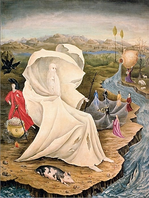 Леонора Каррингтон «Искушение святого Антония» (1947)