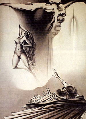Константин Васильев «Искушение святого Антония» (1962)