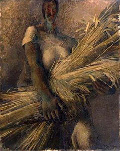 Павел Челищев. Сбор урожая (1928)