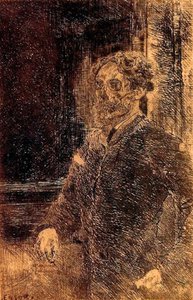Джеймс Энсор. Автопортрет (1889)
