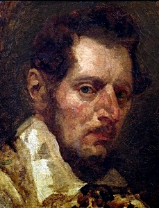 Теодор Жерико. Автопортрет (1823)