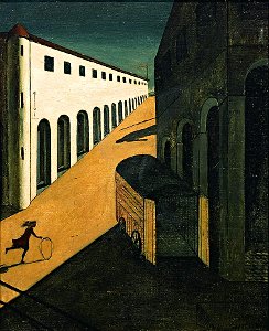 Джорджо де Кирико. Меланхолия и тайна улицы (1914)
