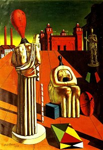 Джорджо де Кирико. Разрушение муз (1925)