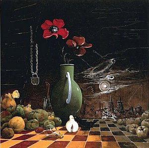 Франц Радзивилл. Натюрморт с грушами (1952)