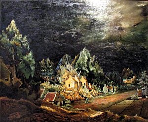Франц Радзивилл. Ферма под черным небом (1927)