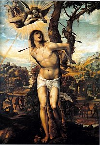 Джованни Антонио Бацци «Святой Себастьян» (1525)