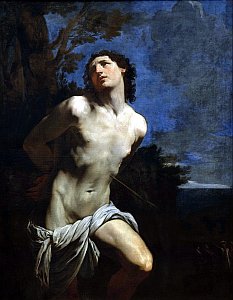 Гвидо Рени «Святой Себастьян» (около 1625)