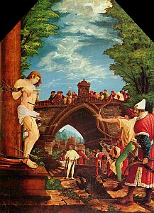 Альбрехт Альтдорфер «Мученичество Св. Себастьяна» (1509-16)