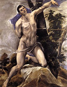 Эль Греко «Святой Себастьян» (1577)