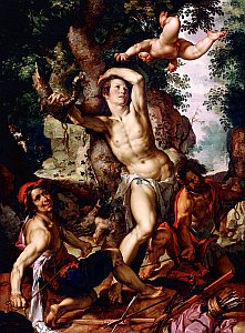 Иоахим Эйтевал «Мученичество Св. Себастьяна» (1600)