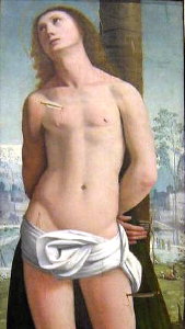 Джованни Баттиста Бенвенути «Святой Себастьян» (1520)