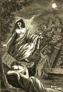 Иллюстрация «Histoire des vampires» (1820)