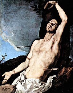 Джусепе Рибера «Святой Себастьян» (1651)